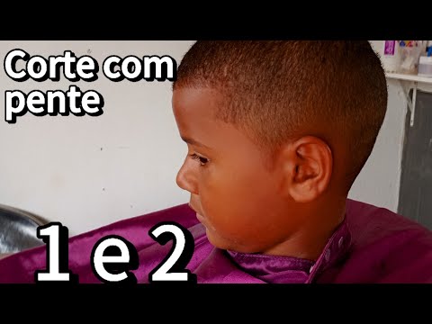 How to do a classic haircut using comb guards #1 and #2.