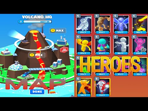 Heroes Inc! - All Levels & Heroes | PedrogRAG