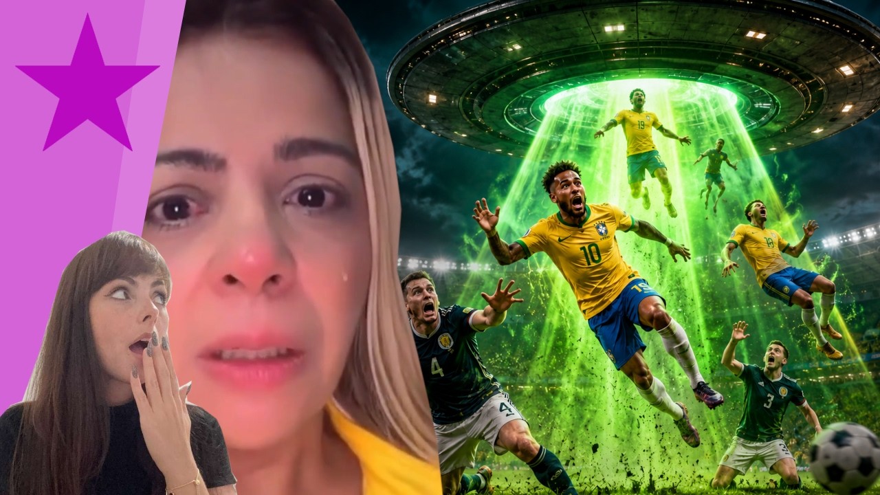 VIDENTE PREVÊ ABDUÇÃO durante JOGO entre BRASIL e ESCÓCIA na COPA do MUNDO