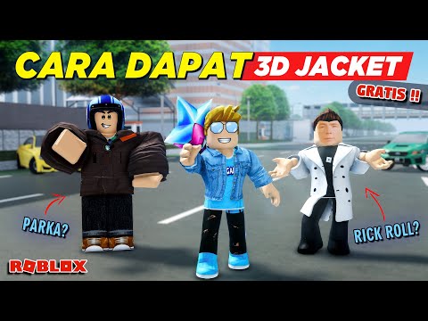 AKHIRNYA ADA JACKET 3D ROBLOX GRATIS !! LANGSUNG COBA DI CDID UPDATE - ROBLOX Indonesia