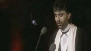 Andrea Bocelli &quot;Santa Lucia Lunt&quot; Live on stage in Tuscany