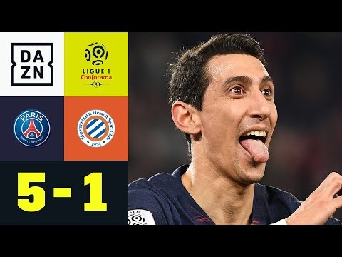 Angel Di Maria oder Leroy Sane? Hauptsache traumhaft: PSG - Montpellier 5:1 | Ligue 1 | DAZN