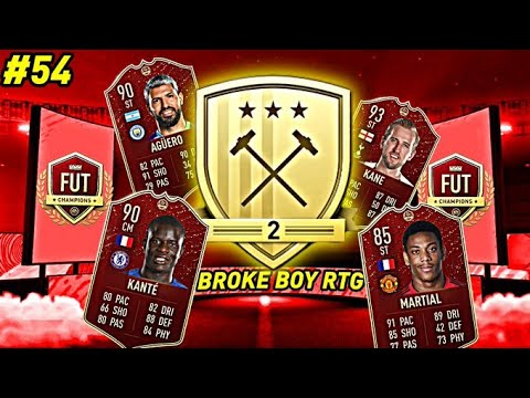 BROKE BOY RTG #54 - FINALLY! GOLD 2 FUT CHAMPIONS REWARDS - FIFA 20 ULTIMATE TEAM