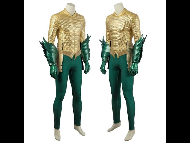 Vídeo relacionado con Funidelia Disfraz Oficial de Aquaman para hombre, Incluye mono y cinturón, Superhéroes - Traje para adultos para fiestas, Carnaval y Halloween, Talla M