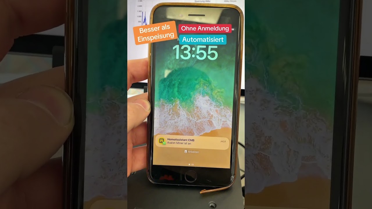 Teil 6 - Ohne Anmeldung - Besser als 7 Cent Einspeisung - WhatsApp Nachricht