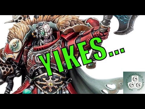 We've got to talk about how Huron Blackheart's new model is everything wrong with Modern 40K...