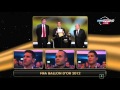 Cristiano Ronaldo reaction to Messi winning Ballon D'OR 2012