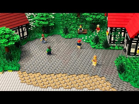 Marktplatz - Bau einer Lego Stadt Teil 188.