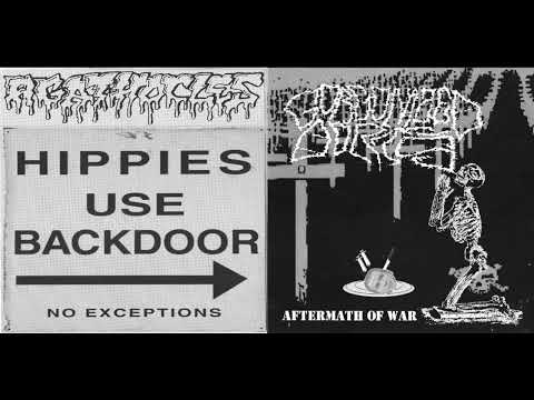 Agathocles & Gorgonized Dorks - Hippies Use Backdoor No Exceptions / Aftermath Of War Split 7 (2007)