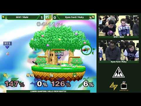 DPotG 2018: Doubles Losers Quarters - Rishi / CLG | SFAT vs. Ryan Ford / EMG | moky