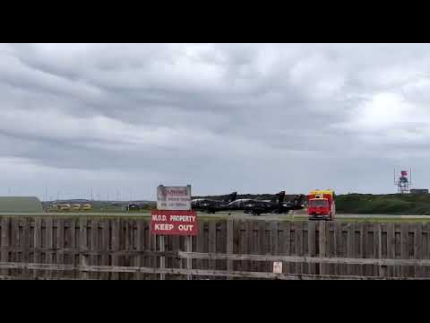 RAF Valley Hawk 3 Ship Takeoff!