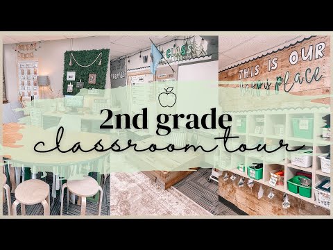 2nd Grade Classroom Tour | Elementary Classroom Decor