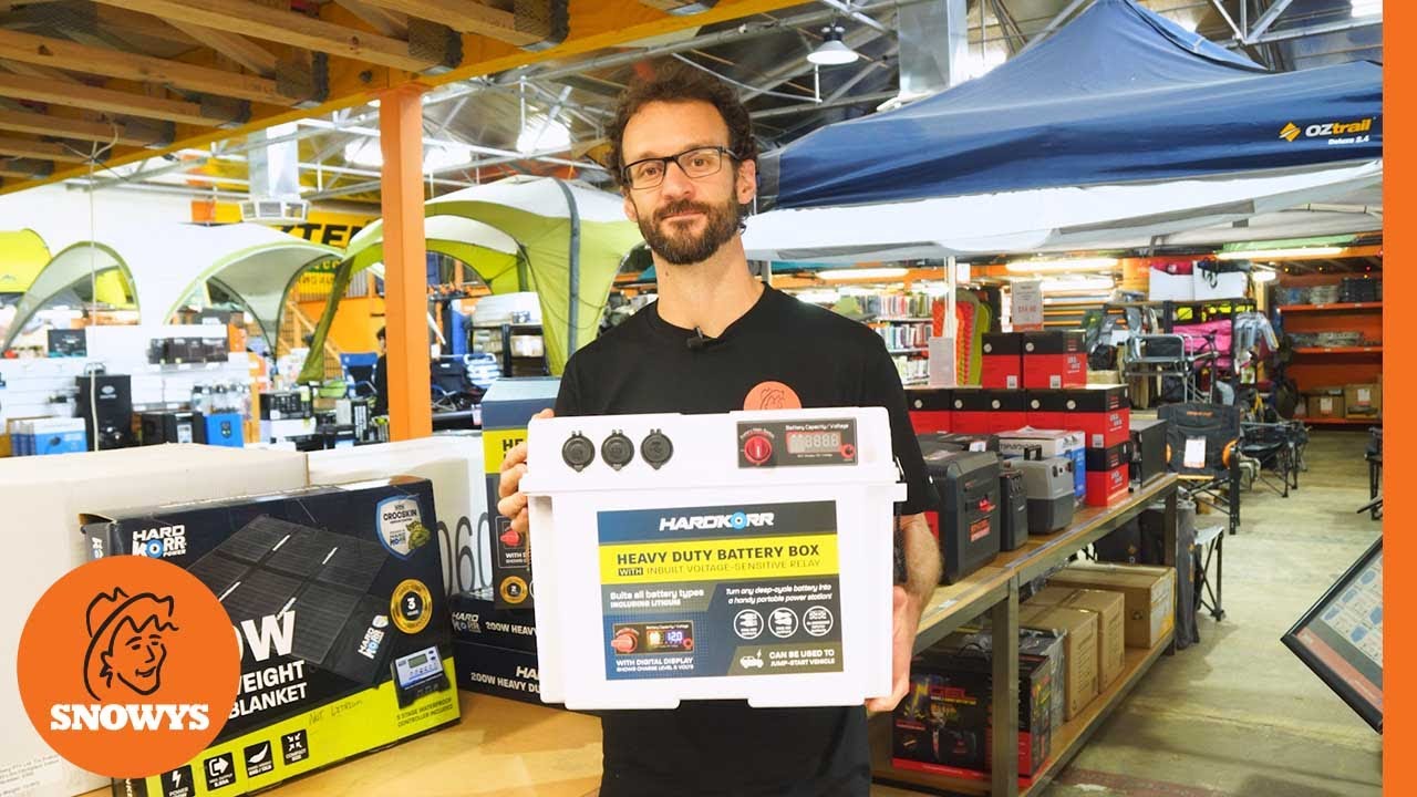 Hard Korr Heavy Duty Battery Box Free Delivery Snowys Outdoors