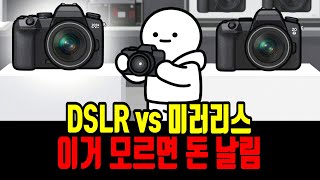 37년만에 포기한 캐논 DSLR l 카메라 회사들이 숨기는 미러리스 진실