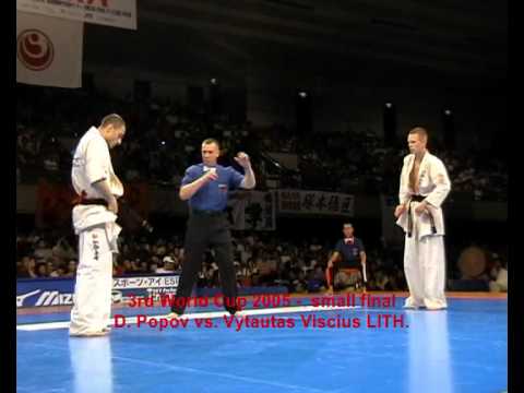 3rd World Cup 2005 - Osaka, Japan - small final - D. Popov vs. Vytautas Viscius LITH.