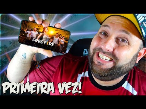 JOGUEI FREE FIRE PELA PRIMEIRA VEZ NO CANAL SERÁ QUE GANHEI - BRUNO CLASH