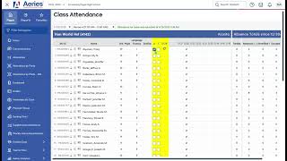 Taking Attendance in Aeries