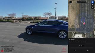 Tesla FSD 12.3.3 - Summon Your Car