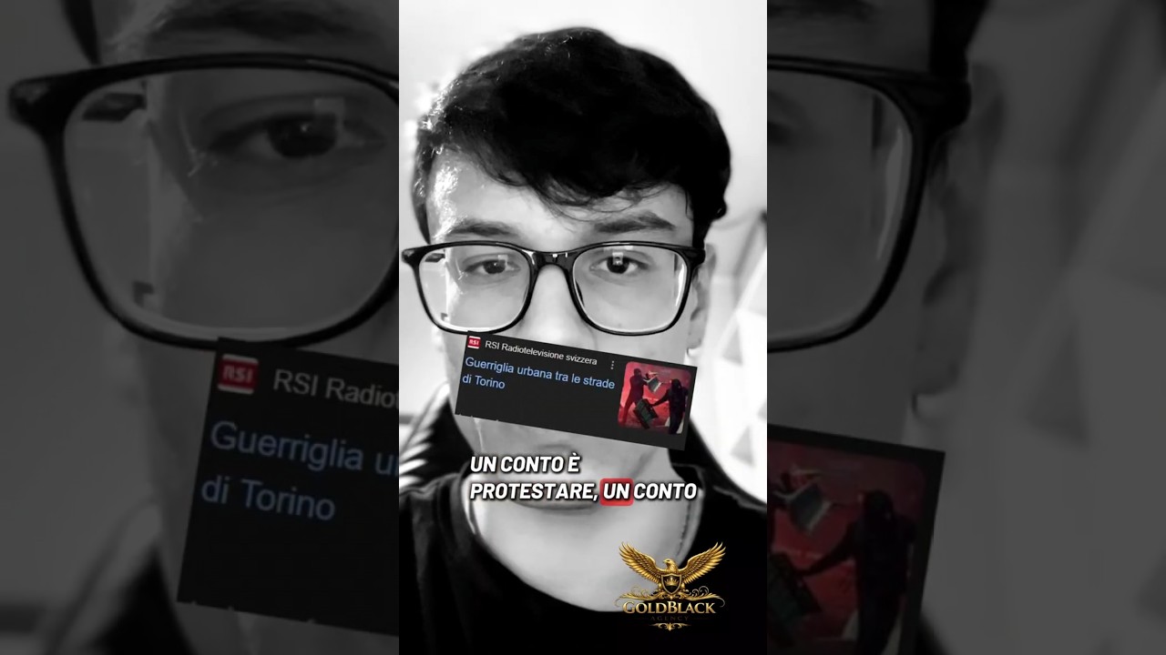 Momenti di tensione durante la manifestazione a Torino