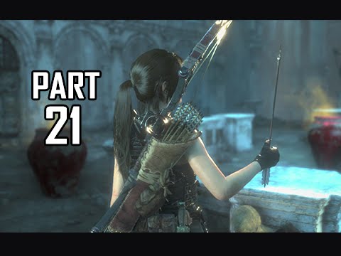 Rise of the Tomb Raider Walkthrough Part 21 - Armor Piercing Arrows (Let's Play Gameplay Commentary)