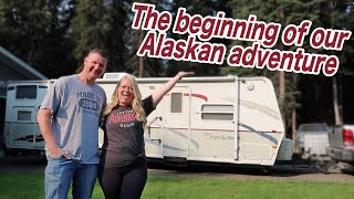 DRIVING THROUGH ALASKA | Violett Vlogs
