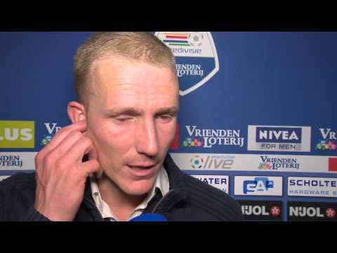Reactie Nick vd Velden na N.E.C. - sc Heerenveen