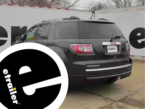 etrailer | Does it Fit? Testing the Curt Trailer Hitch Receiver on a 2014 GMC Acadia