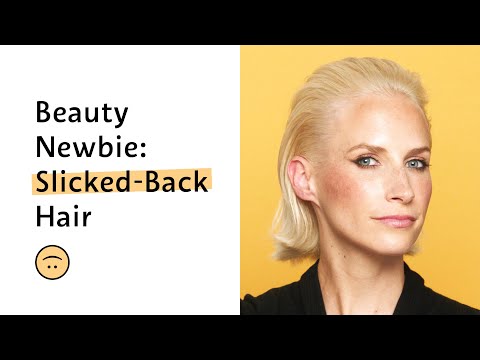 Easy Slicked-Back Hair Look | Sephora Beauty Newbie