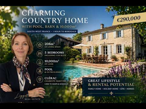 Propriété à vendre à Clérac, Charente-Maritime - 290 000 € - photo n°3