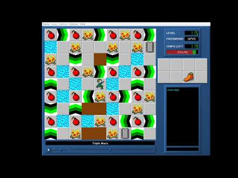 CCLP3 level 115 solution - 829 seconds