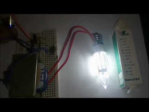 81 LED chaser using double IC 4017