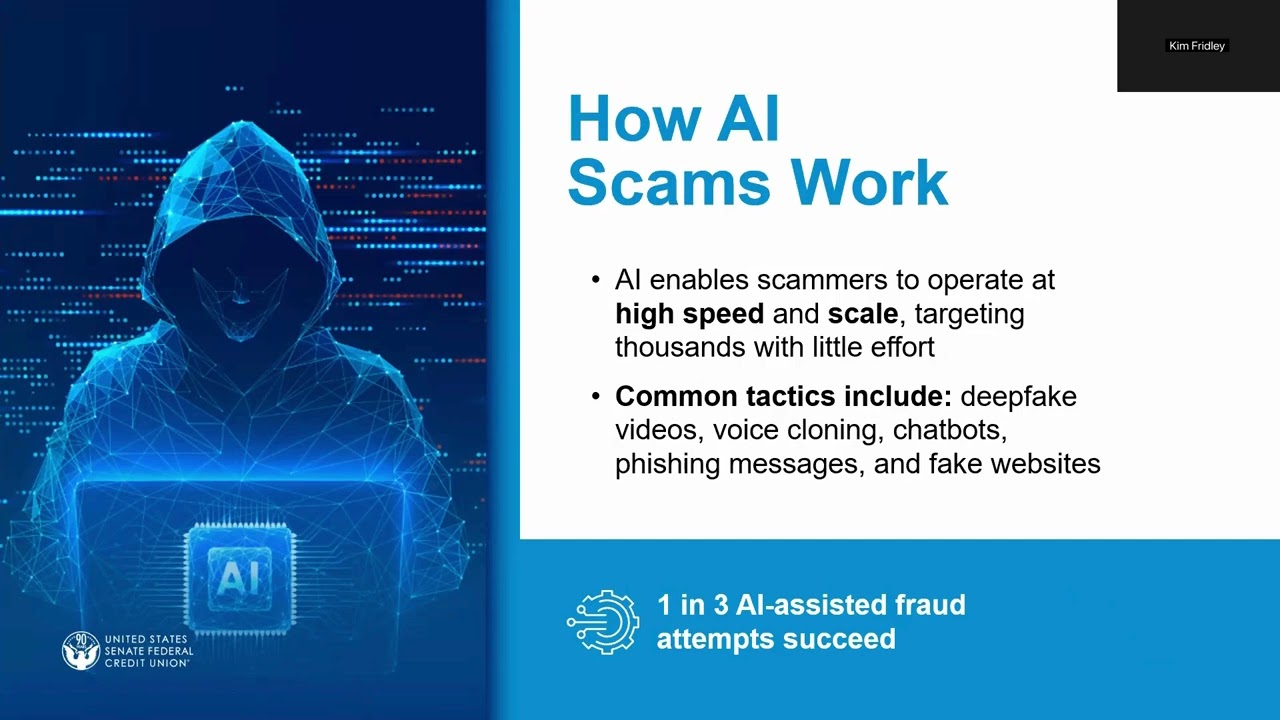 Fraud in the Age of AI: Deepfakes, Voice Cloning & Scam Innovation