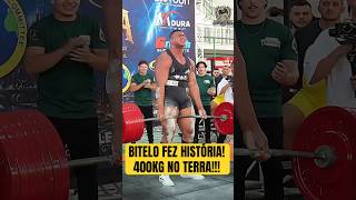 BITELO FEZ HISTÓRIA EM FORTALEZA E QUEBROU O RECORDE DOS 400KG NO LEVANTAMENTO TERRA!