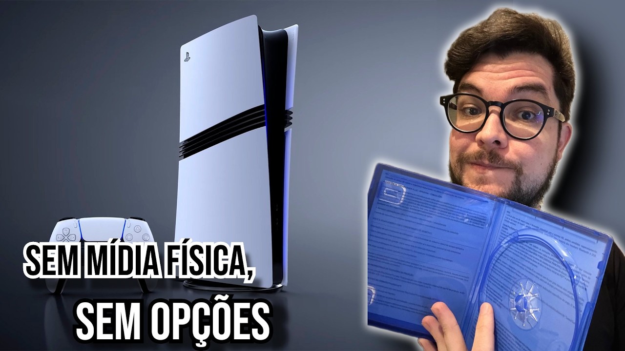 PlayStation abandona mídia física (e quem vai sofrer é você)
