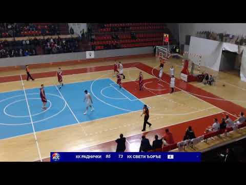 2MLS 15. kolo / KKK Radnički - KK Sveti Đorđe / 24.01.2020.