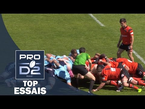 TOP Essais de la J27 – PRO D2 – Saison 2016-2017
