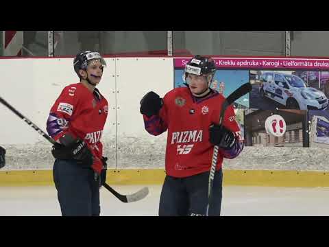 Optibet hokeja līga: HK Prizma/IHS - HK Dinaburga. Spēles labākie momenti (10.11.2020)
