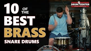 Video thumbnail for 10 Brass Snare Drums We Love - Which Is Best For You? by Drum Center of Portsmouth