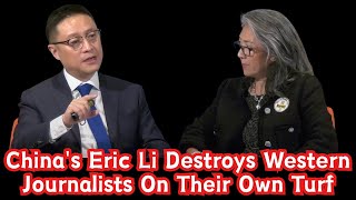 China's Eric Li Destroys a Room Full of Western Journalists On Their O