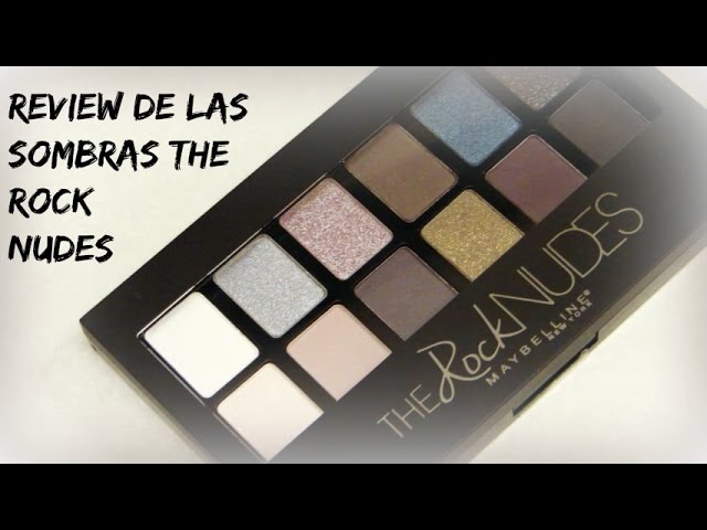 Vídeo relacionado con Maybelline New York Paleta de Sombras de Ojos The Rock Nudes