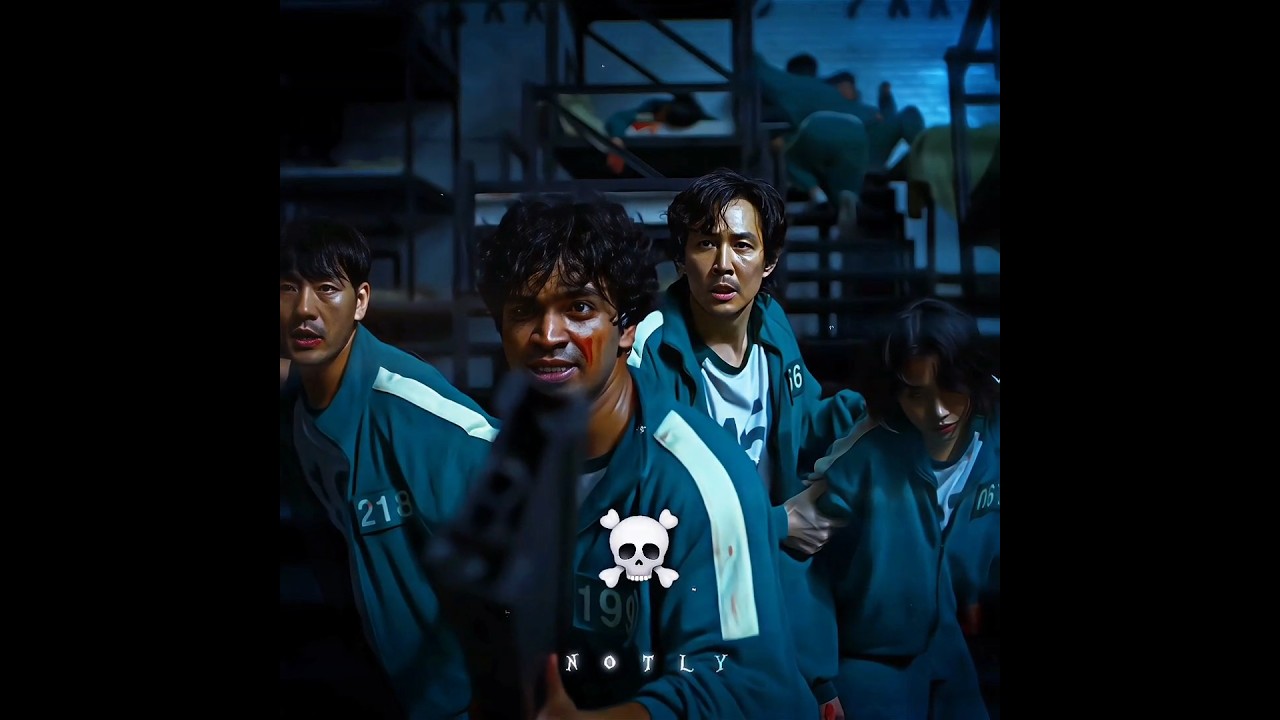 This fight ☠️ - Squid Game Season 1