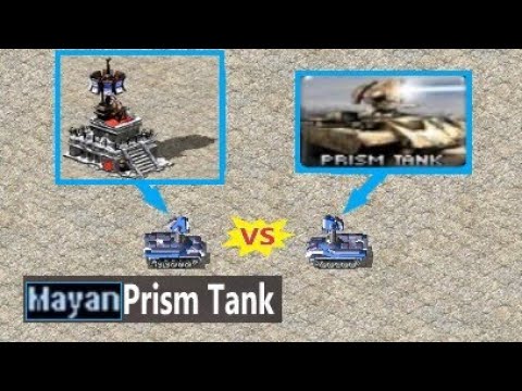 Mayan Prism Tank vs Prism Tank - Red Alert 2