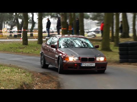 Paweł Wendland, BMW E36 328 - II SuperOES Tor Poznań - 17.02.2018