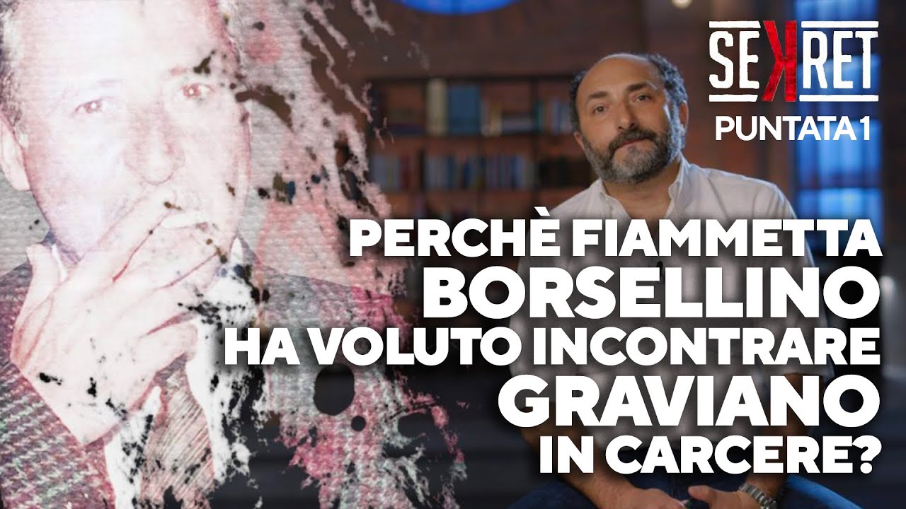 Perché Fiammetta Borsellino ha voluto incontrare in carcere Giuseppe Graviano? Sekret, puntata 1