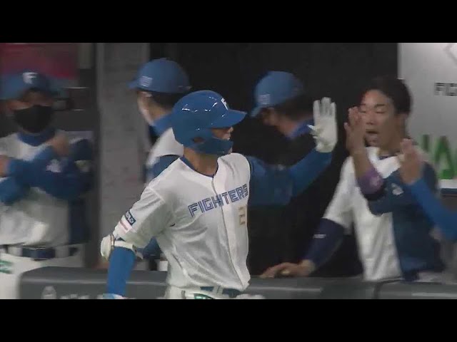 【4回裏】本拠地で待望の一発!!  ファイターズ・清宮幸太郎のソロホームラン!! 2022年4月6日 北海道日本ハムファイターズ 対 千葉ロッテマリーンズ