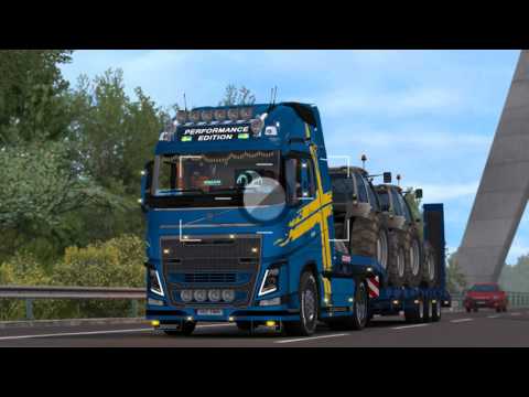 ETS2 Volvo FH16 600 Clermont-Ferrand - Limoges