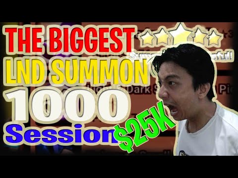 THE BIGGEST LND SUMMON SESSION 1000 SUMMON, HOW MANY LND NAT5 WE CAN GET