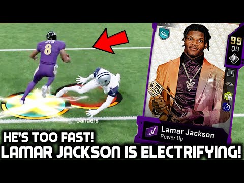 MVP LAMAR JACKSON IS A MADDEN CHEAT CODE! HE'S TOO FAST! Madden 20 Ultimate Team