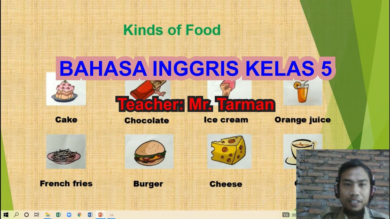 [PART 1] Bahasa Inggris Kelas 5 | Materi: Kinds of Food
