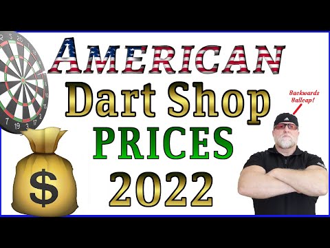 American Dart Shop Prices 2022 | We're getting ripped off